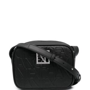 Armani Exchange logo cross-body bag