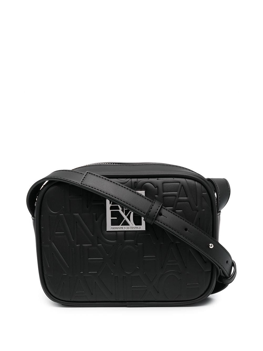 Armani Exchange logo cross-body bag
