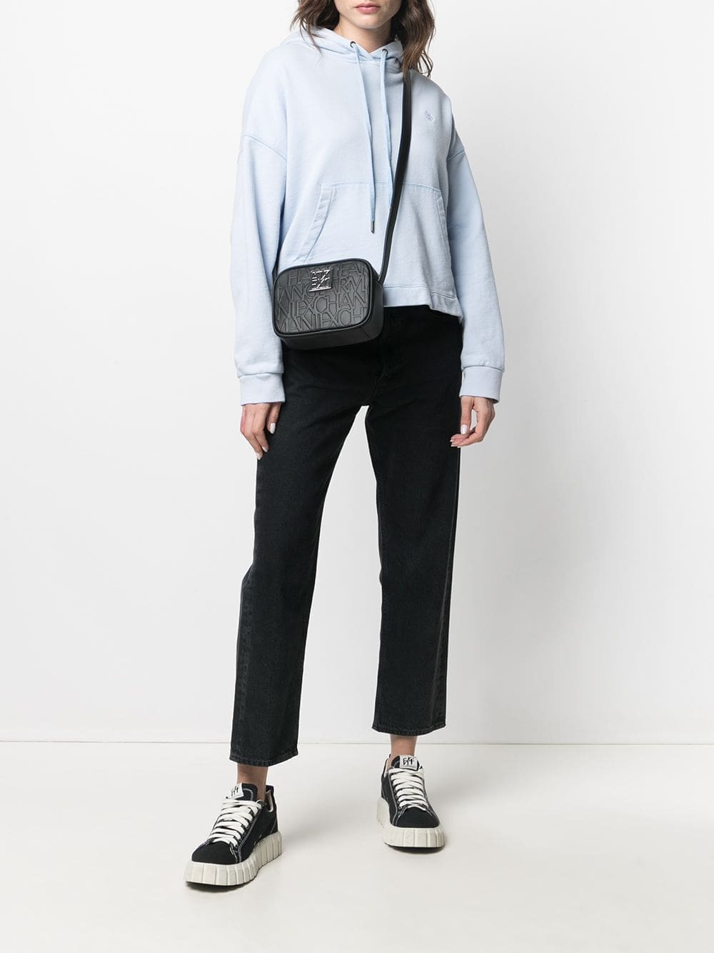 Armani Exchange logo cross-body bag - Image 2