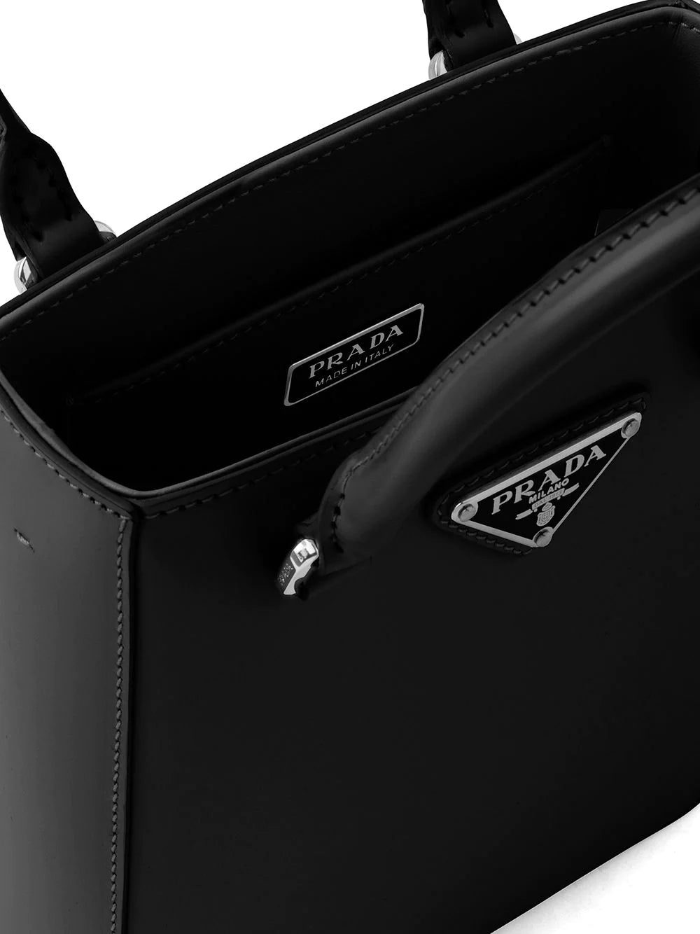 Prada triangle-logo tote bag - Image 4