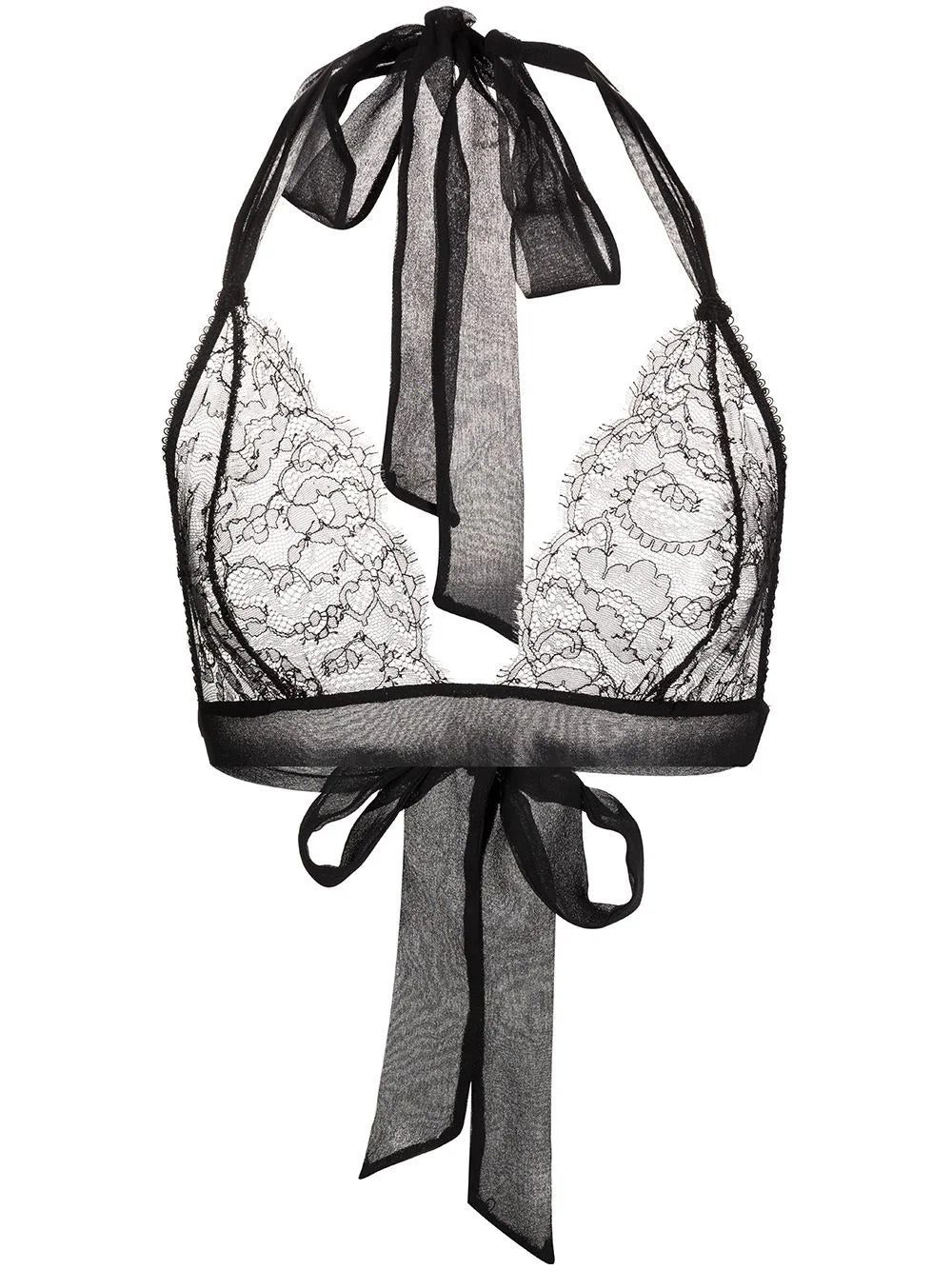 Kiki de Montparnasse Cadeau halterneck soft bra