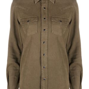 Saint Laurent  snap-fastening western shirt