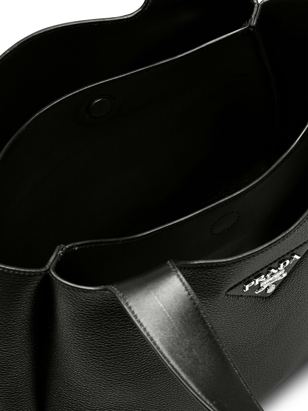 Prada Flou leather tote bag - Image 4