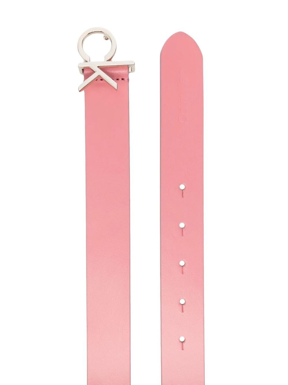 Calvin Klein CK logo buckle 30mm leather belt - Image 2