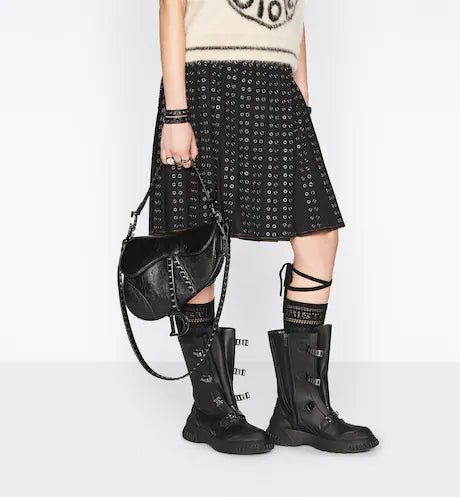 Dior Saddle Bag with Strap - Image 8