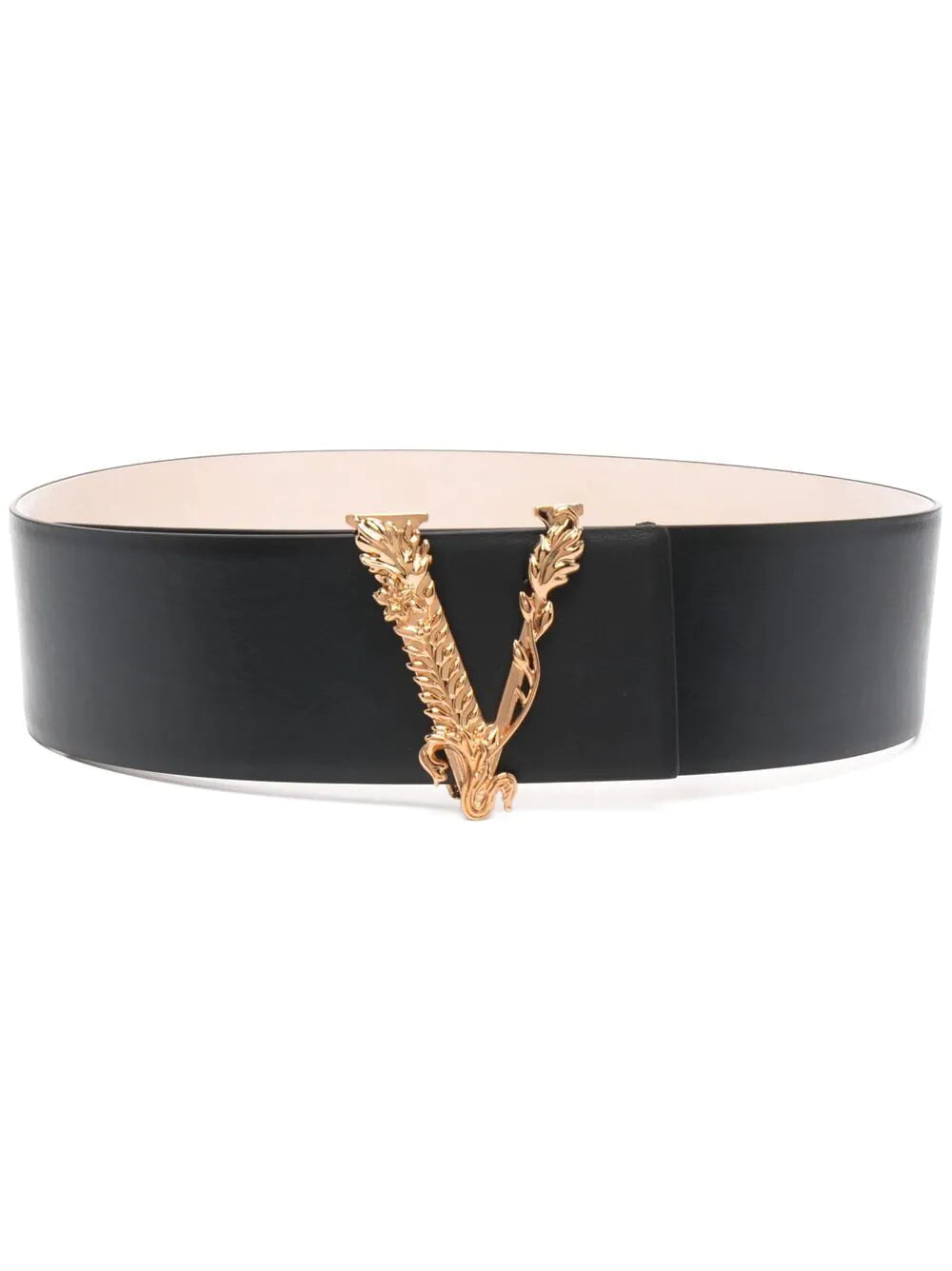 Versace Virtus leather belt