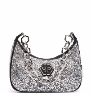 Philipp Plein crystal-embellished shoulder bag