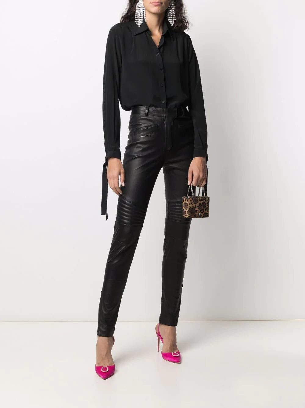 Philipp Plein button-down silk shirt - Image 2