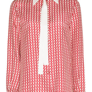 Valentino Garavani  monogram print silk shirt