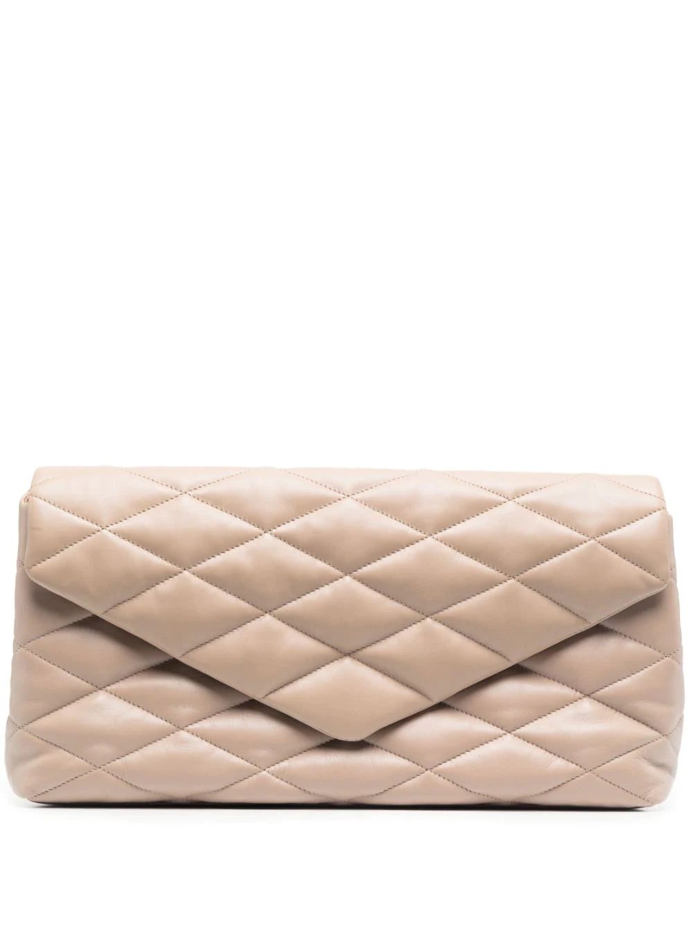 Saint Laurent Sade Puffer Envelope clutch bag