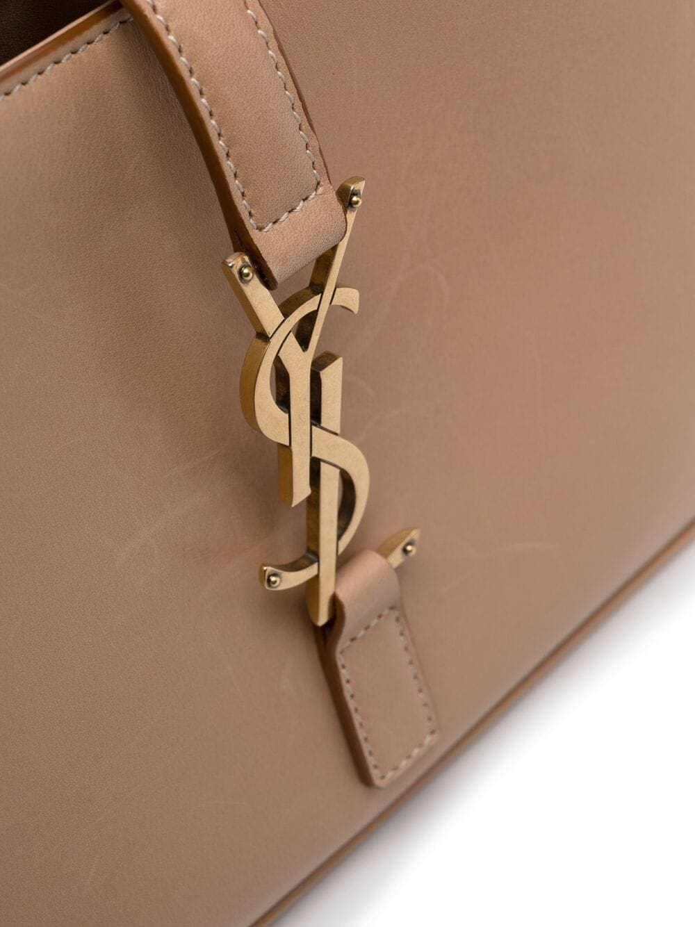 Saint Laurent logo-plaque shoulder bag - Image 4