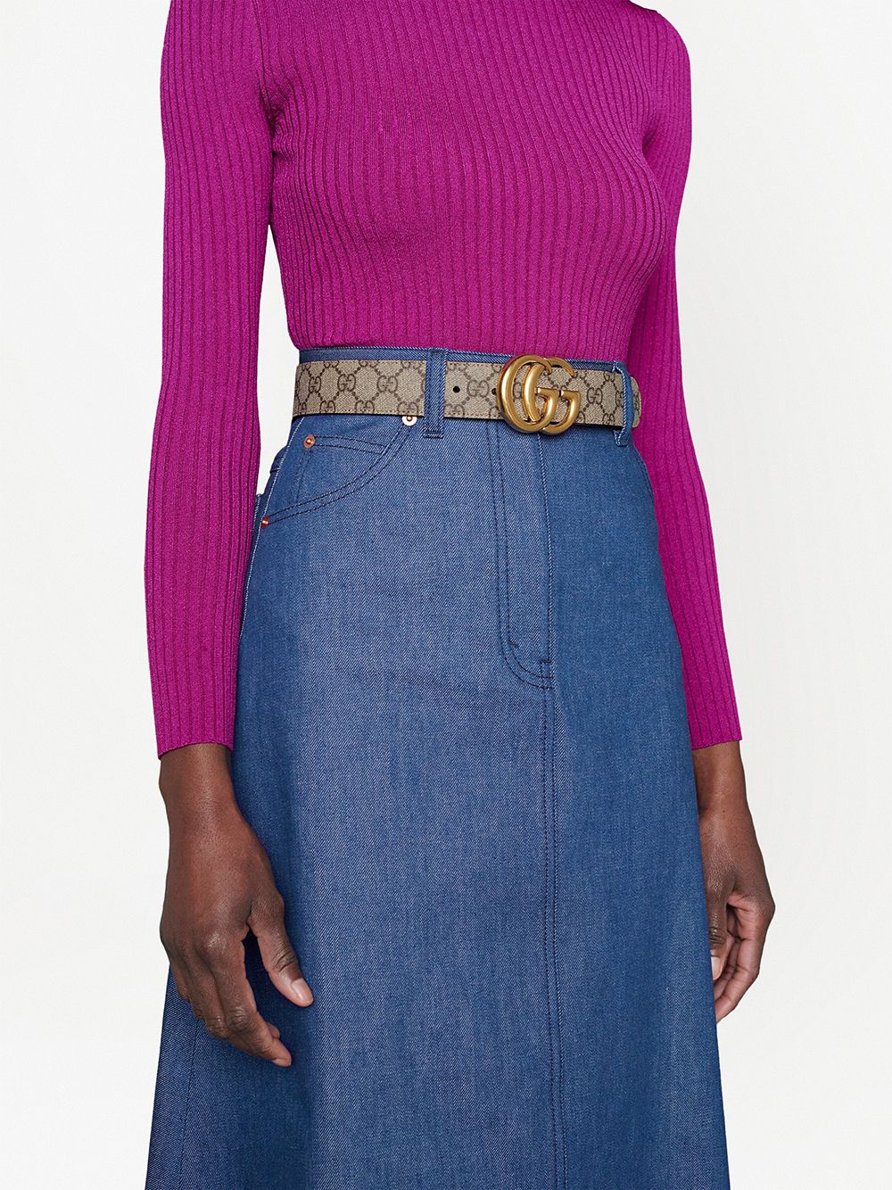 Gucci GG Marmont reversible belt - Image 3