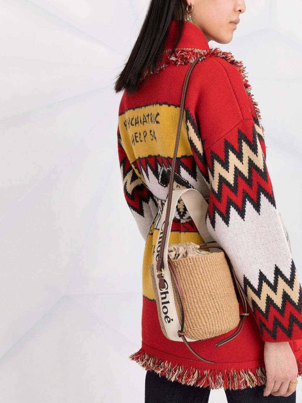 Chloé small Woody basket bag - Image 5