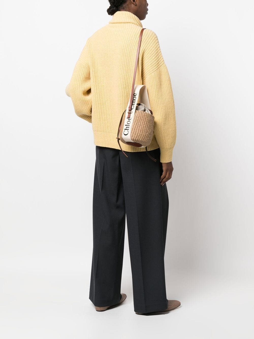 Chloé small Woody basket bag - Image 4