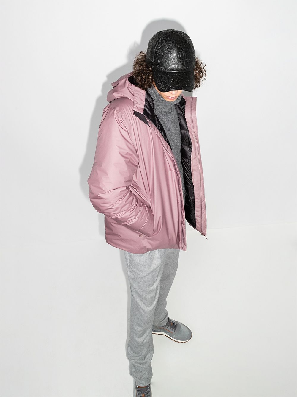 Ferragamo Gancini leather cap - Image 2