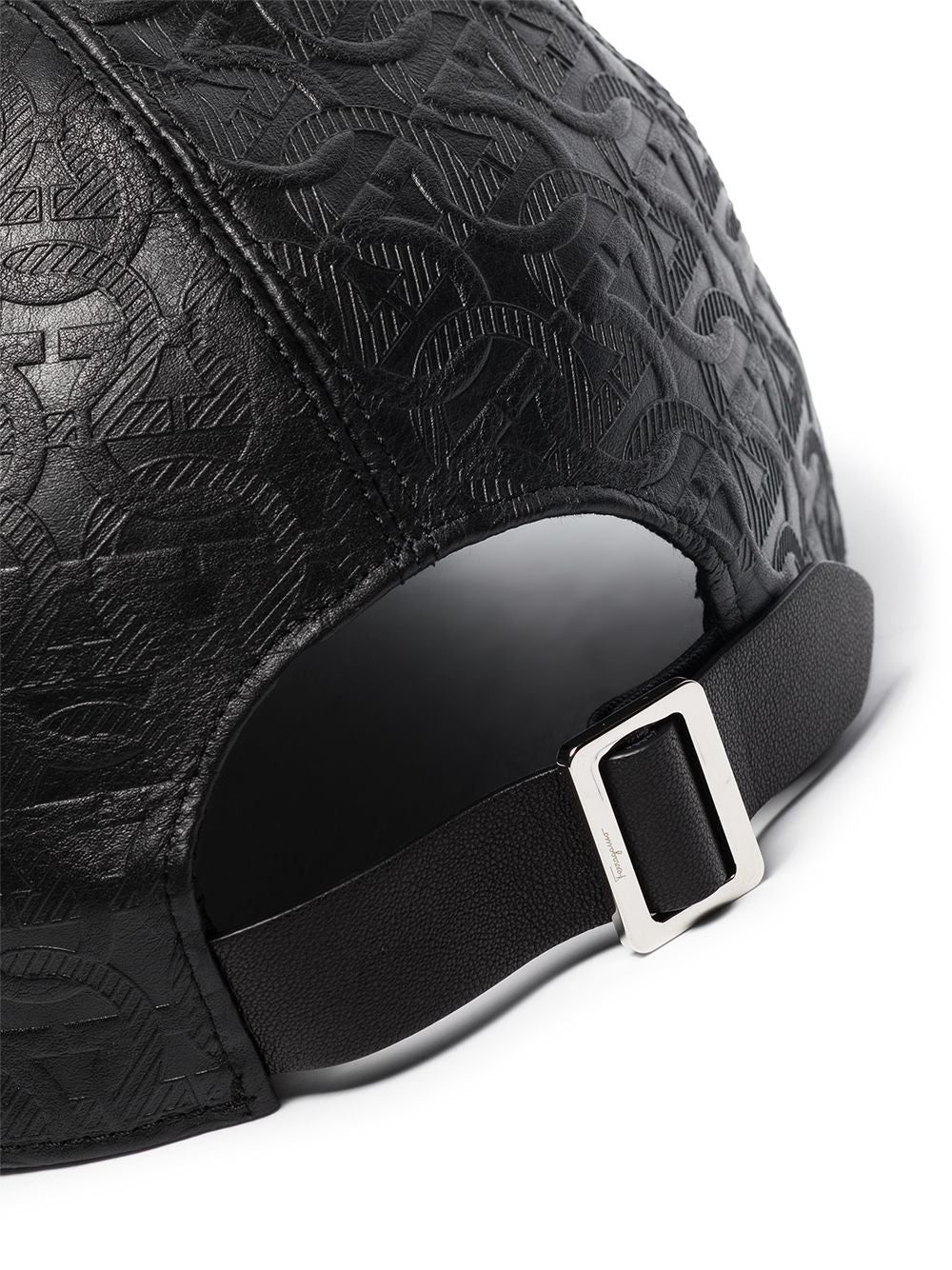 Ferragamo Gancini leather cap - Image 5