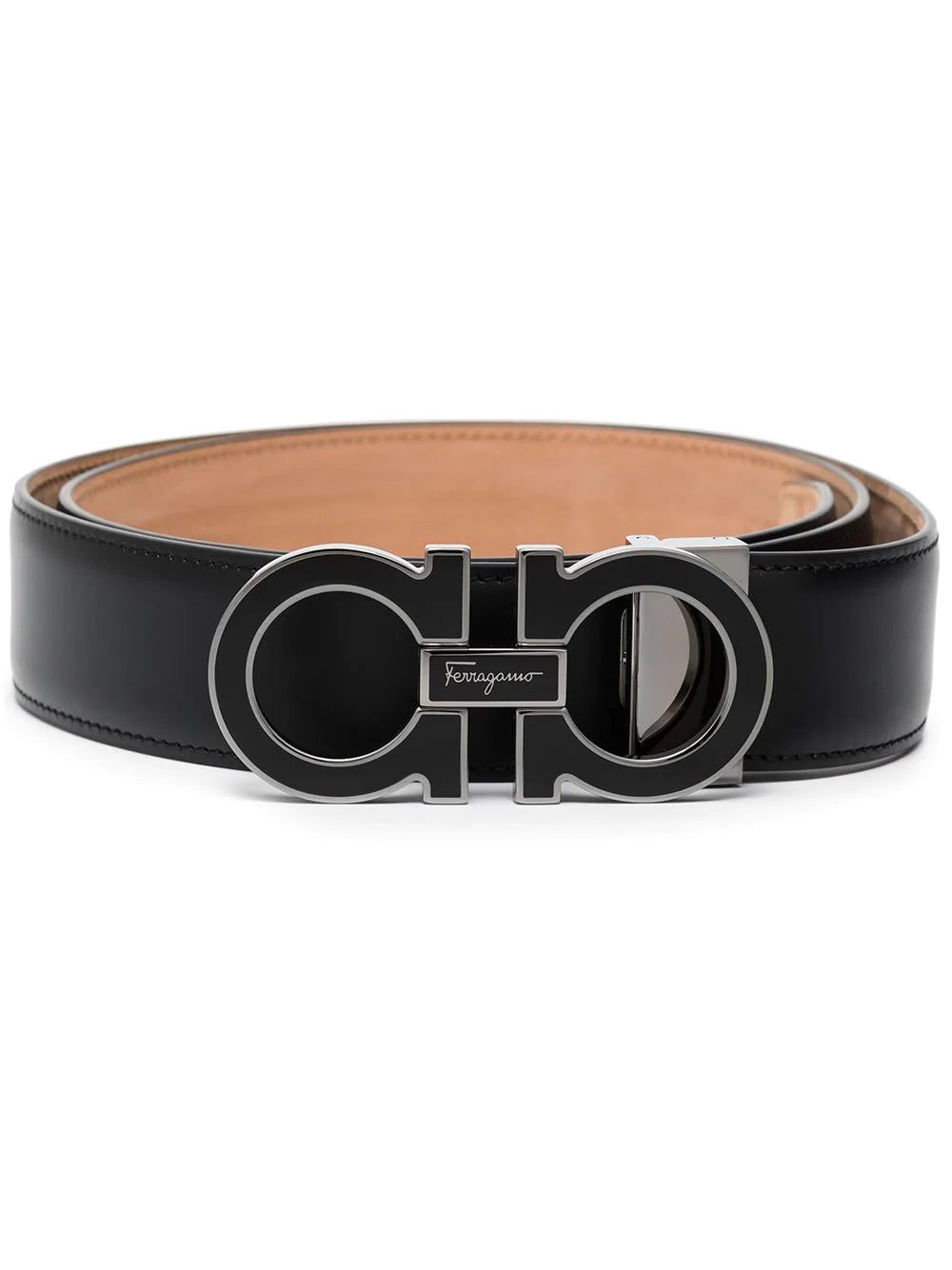 Ferragamo tonal Gancini buckle belt