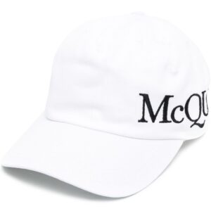Alexander McQueen logo-embroidered baseball cap