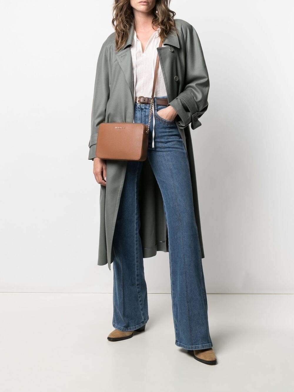 Michael Michael Kors logo-plaque leather satchel bag - Image 2