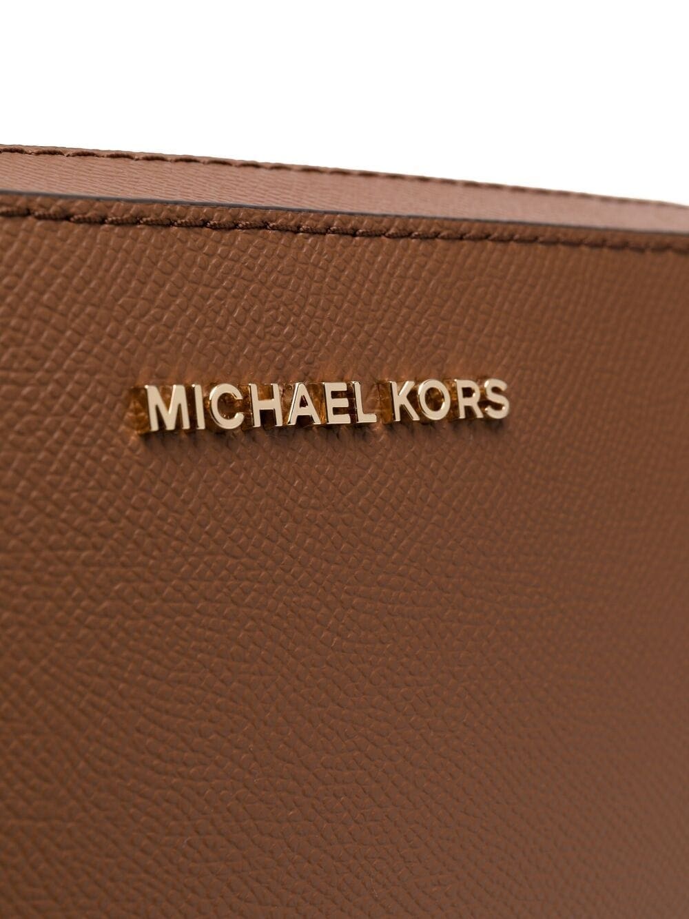 Michael Michael Kors logo-plaque leather satchel bag - Image 4