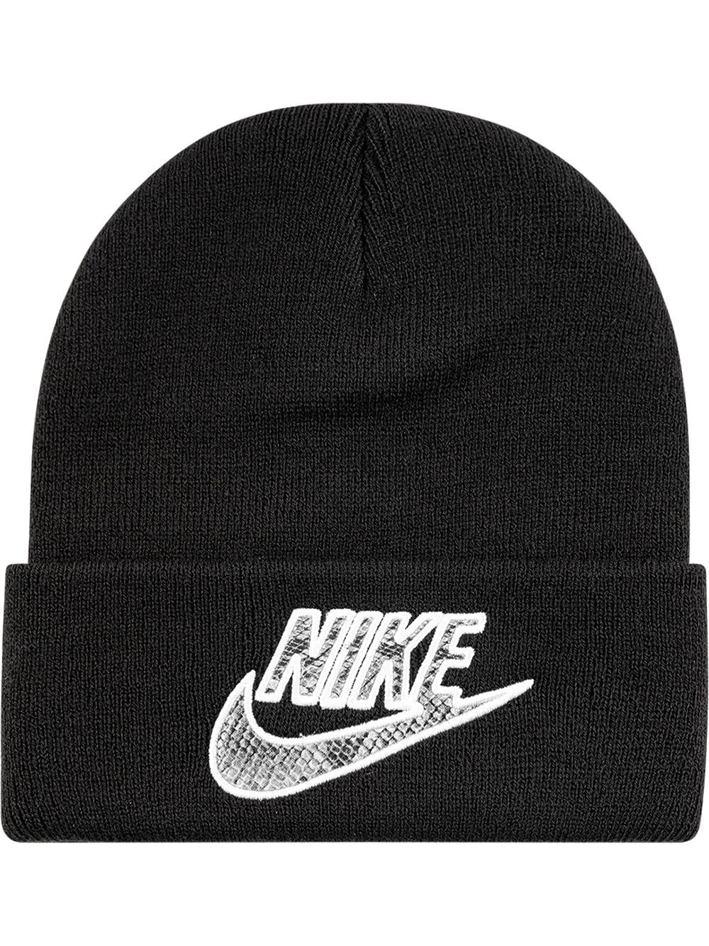 Supreme x Nike snakeskin-print beanie