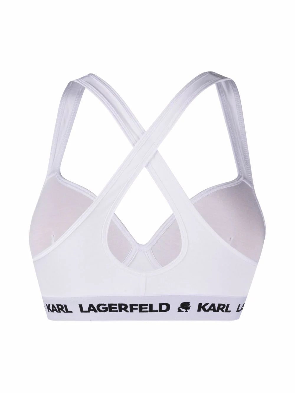 Karl Lagerfeld padded jersey bra - Image 2