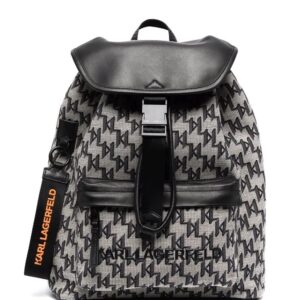 Karl Lagerfeld jacquard-monogram backpack