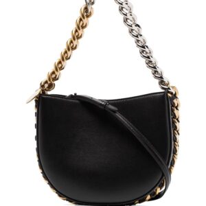 Stella McCartney  Frayme faux-leather shoulder bag