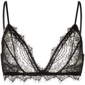 ANINE BING  sheer lace bra