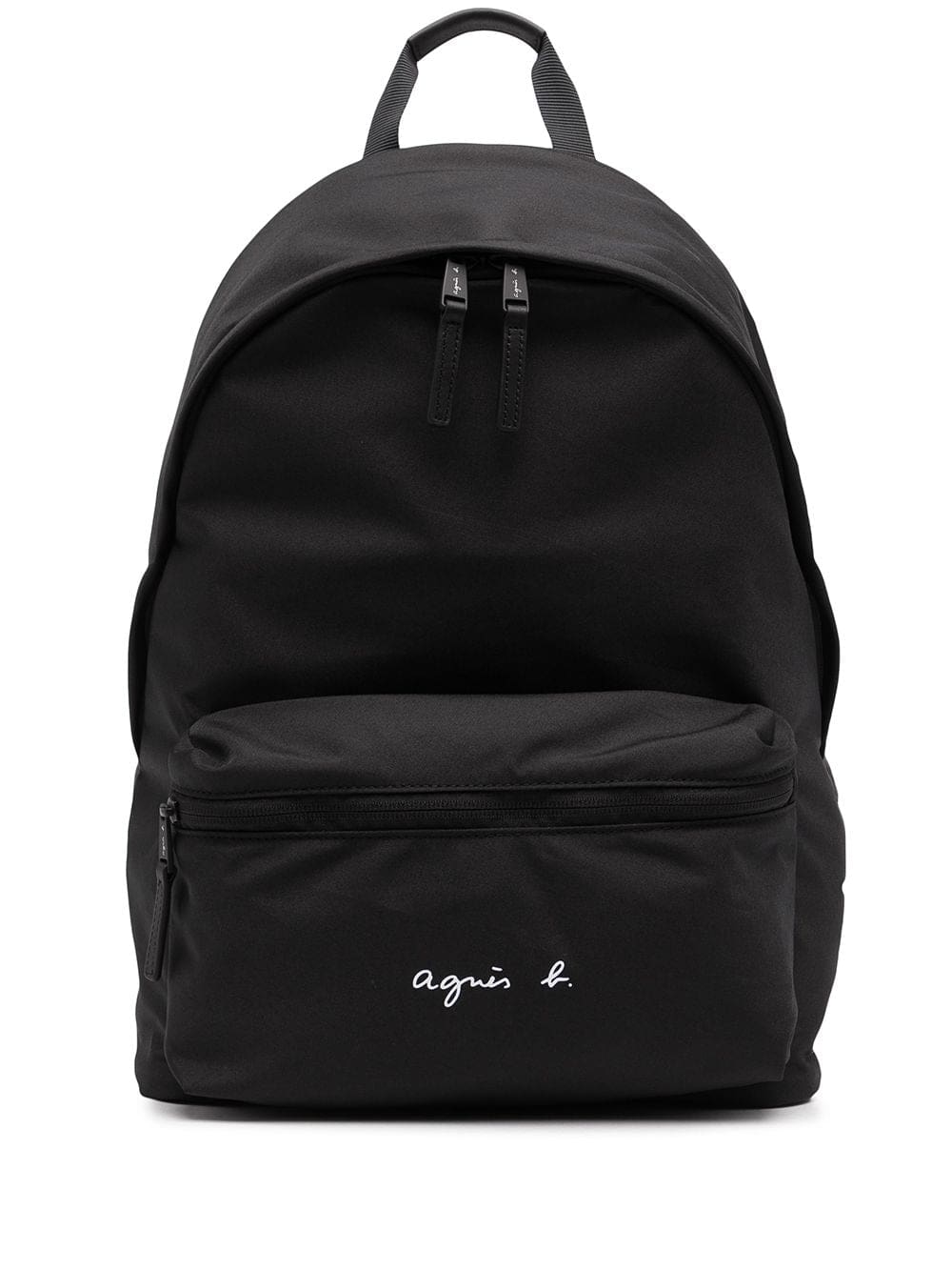 agnès b. logo-print backpack