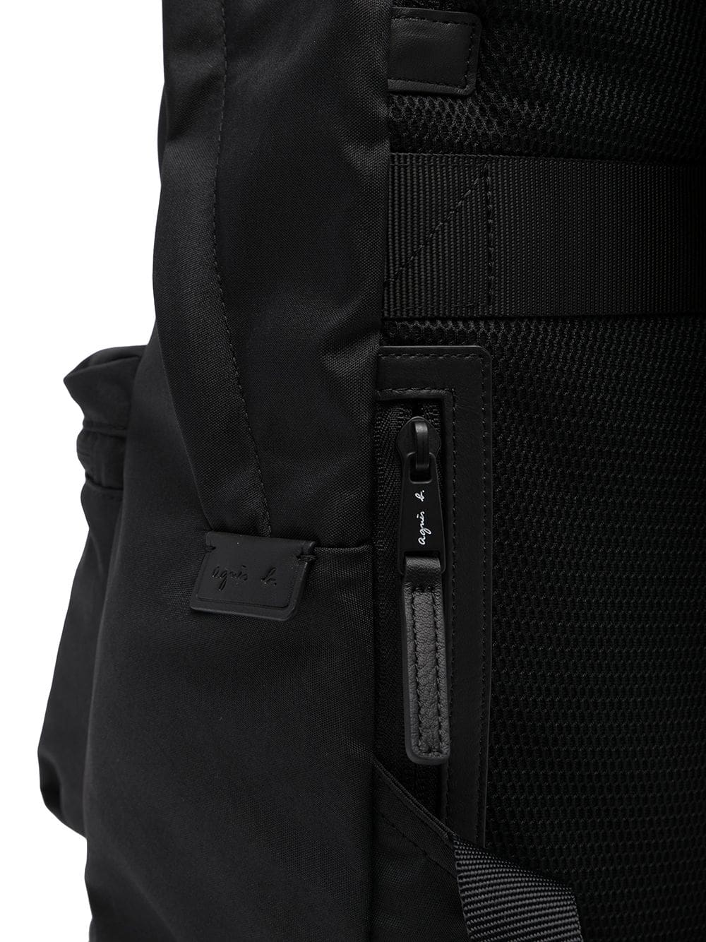 agnès b. logo-print backpack - Image 3