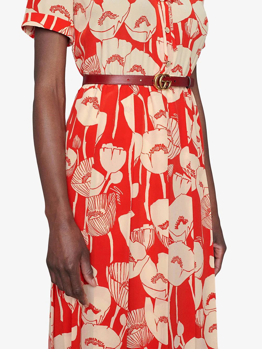 Gucci reversible GG-buckle belt - Image 2