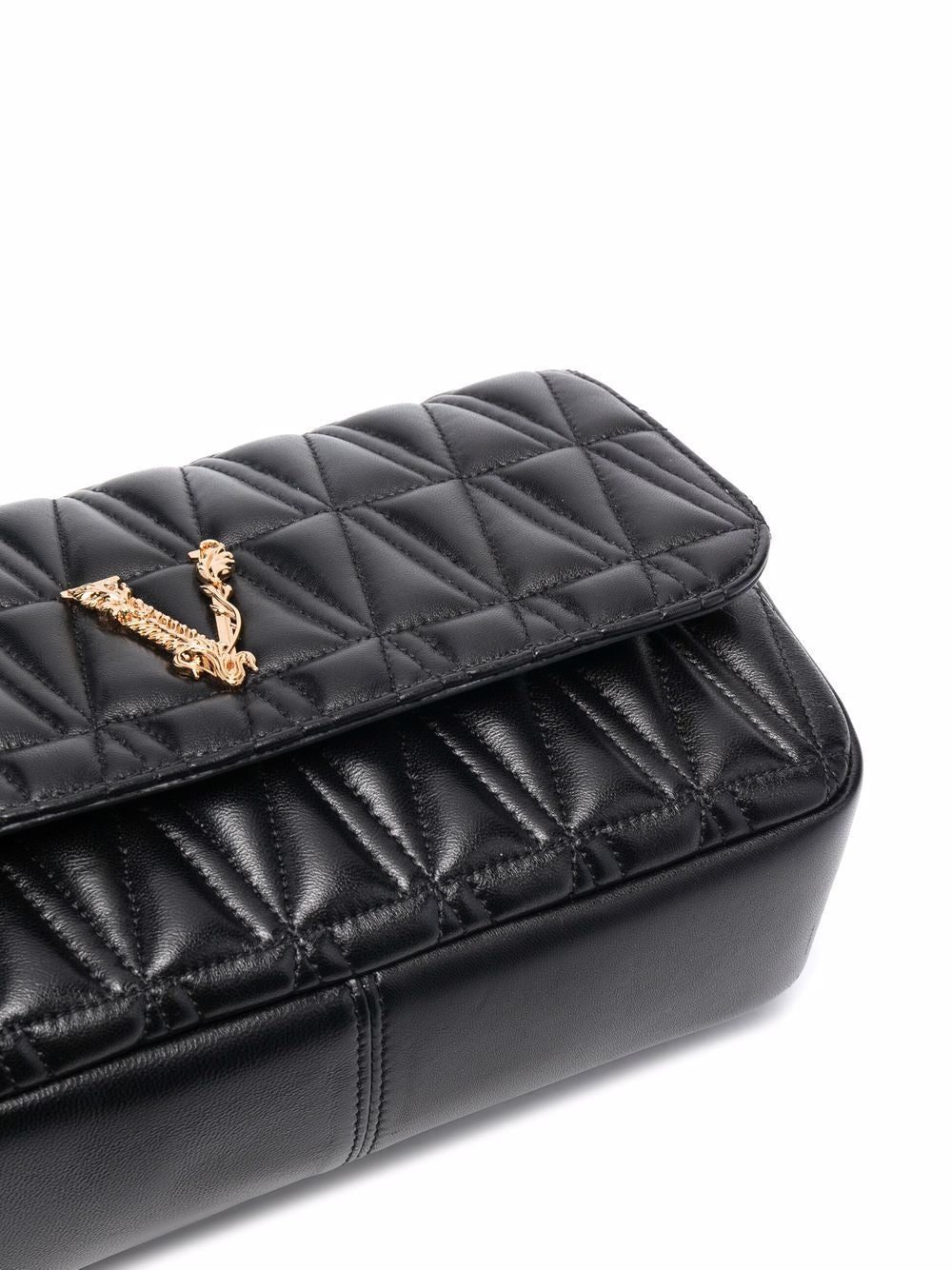 Versace Virtus quilted shoulder bag - Image 4