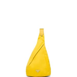 Prada Re-Nylon logo-plaque backpack