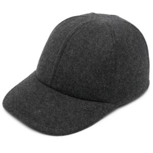 Prada triangle-logo felt baseball cap