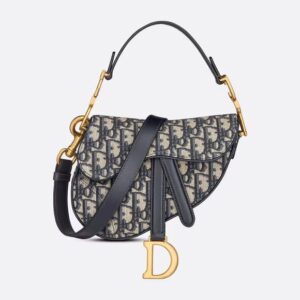 Dior Mini Saddle Bag with Strap