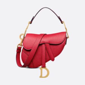 Dior Mini Saddle Bag with Strap