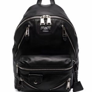 Moschino biker-style backpack