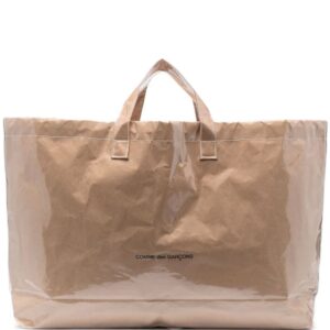 Comme Des Garçons logo print paper bag