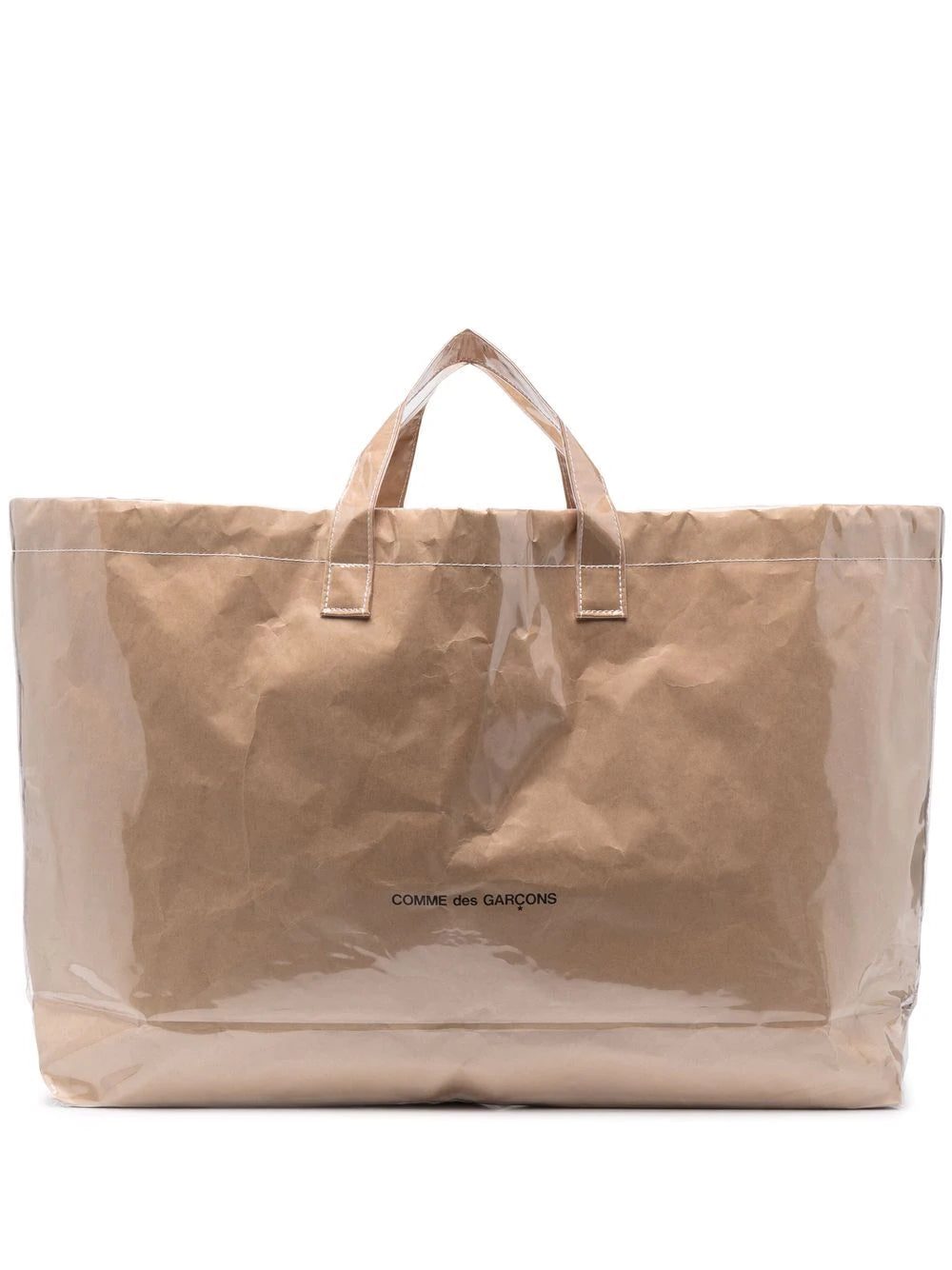 Comme Des Garçons logo print paper bag