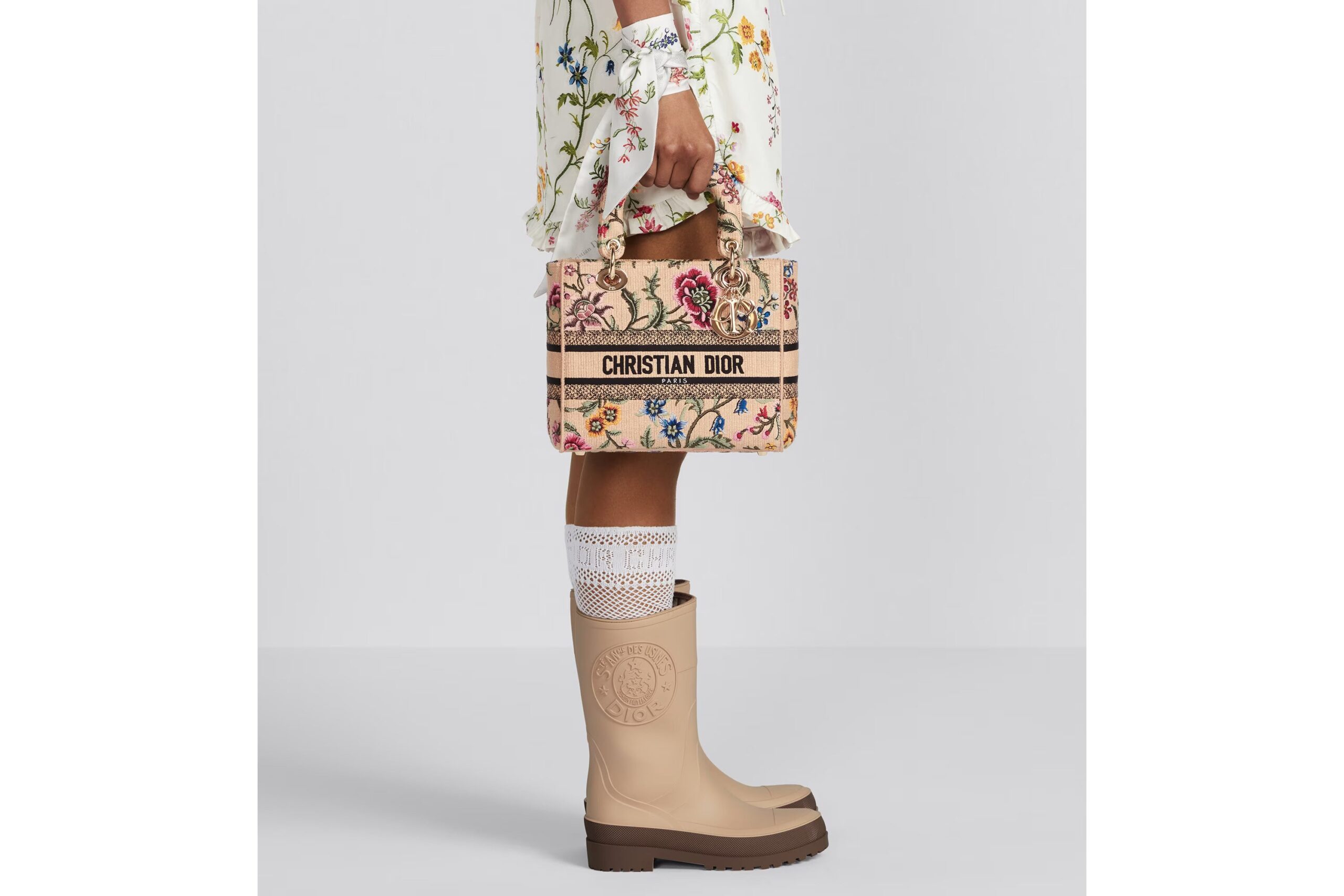 Dior Medium Lady D-Lite Bag - Image 7