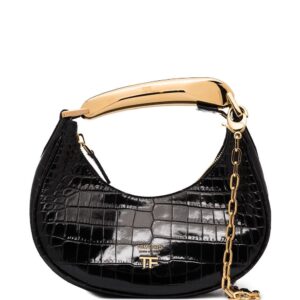 TOM FORD mini Bianca crocodile-embossed tote bag