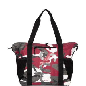 Supreme  logo zip tote bag