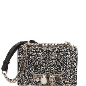 Alexander McQueen mini jewel satchel bag