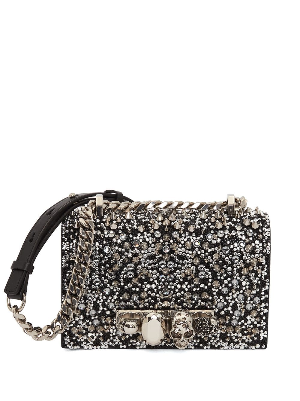 Alexander McQueen mini jewel satchel bag