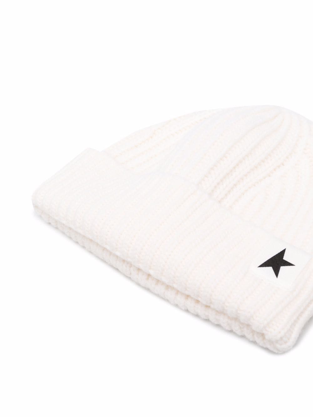 Golden Goose star patch ribbed beanie - Image 2