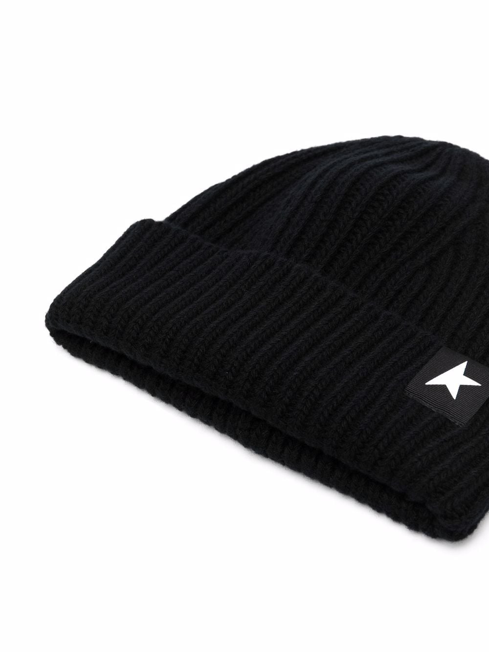 Golden Goose star patch ribbed beanie - Image 2