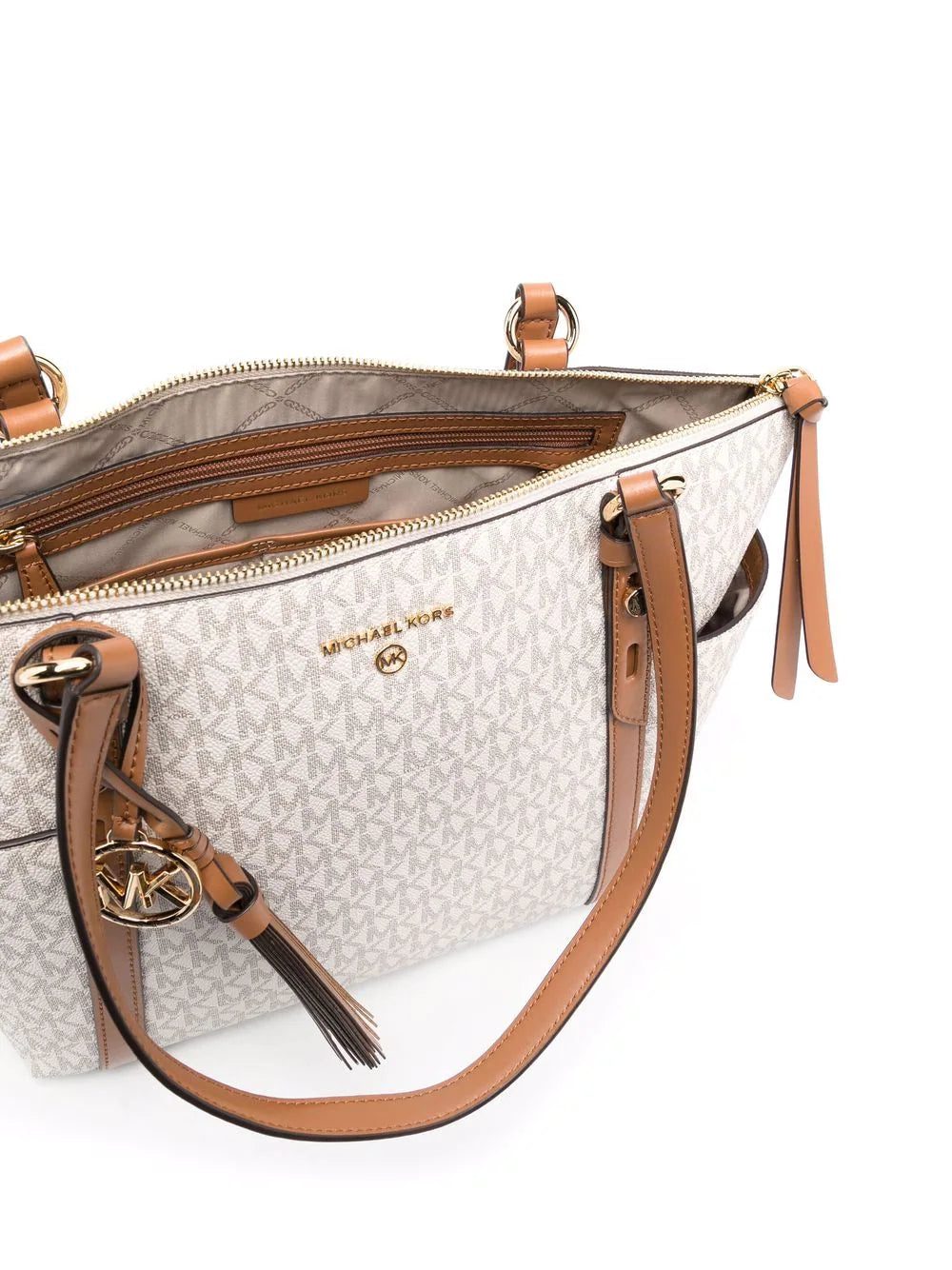 Michael Michael Kors Voyager logo-print tote bag - Image 3