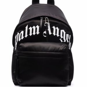Palm Angels logo-print backpack
