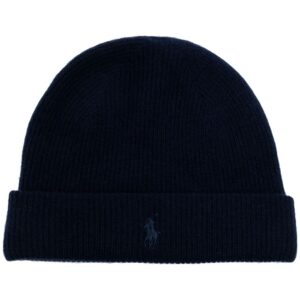 Polo Ralph Lauren Polo logo-embroidered ribbed beanie hat